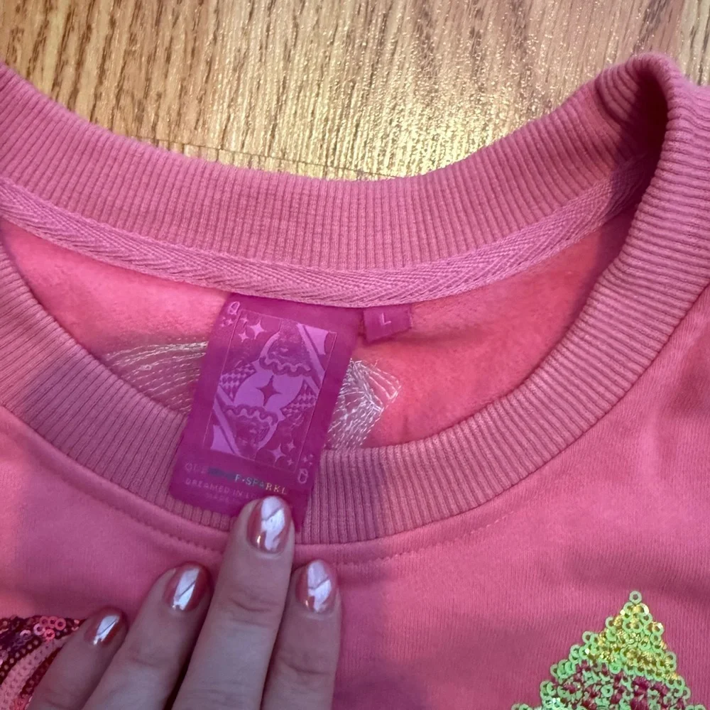 QUEEN OF SPARKLES Pink Seashell Set Large - Picture 2 of 6